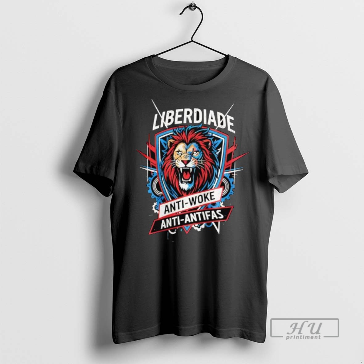 Officials Lion Liberdiage Anti Woke Anti Antifas Tee Shirt Sweatshirt