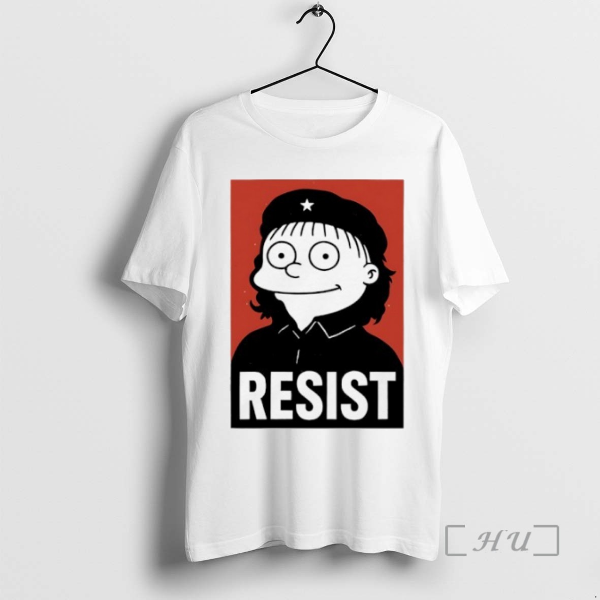 Officials Lisa Resist Style Shepard Fairey Satire Cartoon Tee Sweater Hoodie