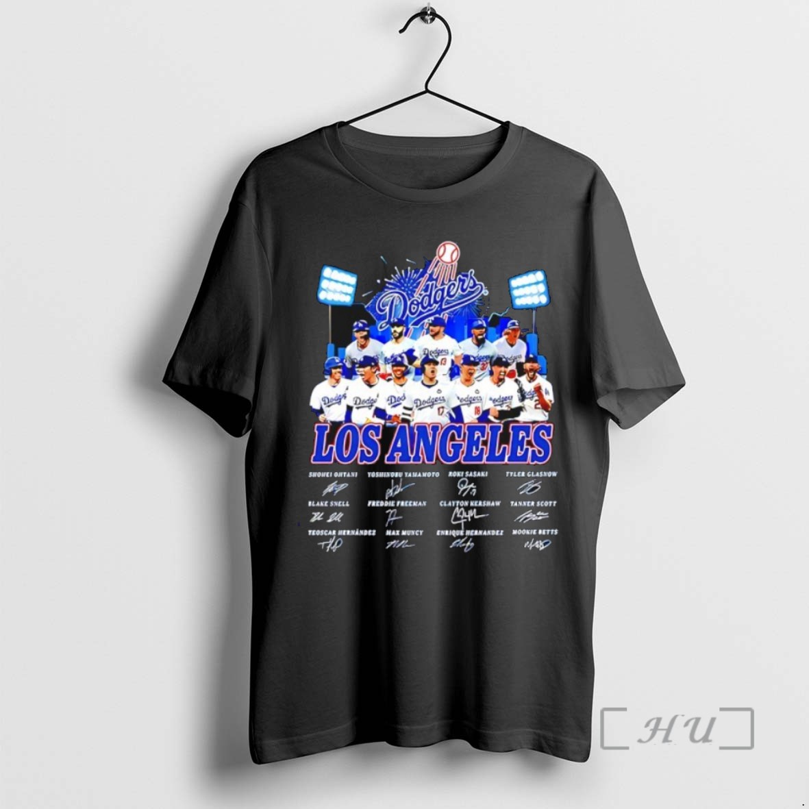 Officials Los Angeles Dodgers 2025 Nlcs Champions Players Signature T Shirt Sweater Hoodie