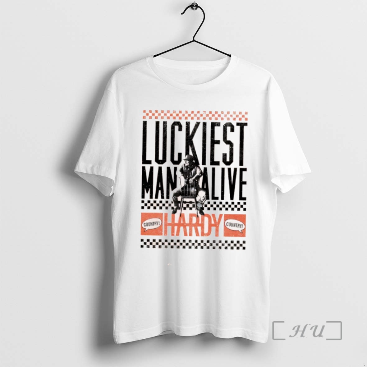 Officials Luckiest Man Alive Hardy Country Tee Shirt Sweater Hoodie