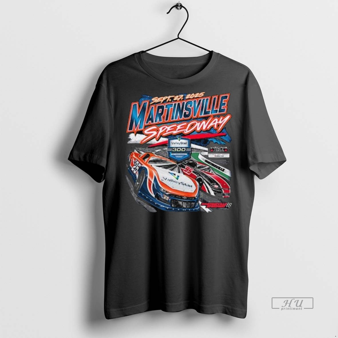 Officials Martinsville Speedway Valley Star 2025 Event Long Sleve Tee Shirt Sweater Hoodie