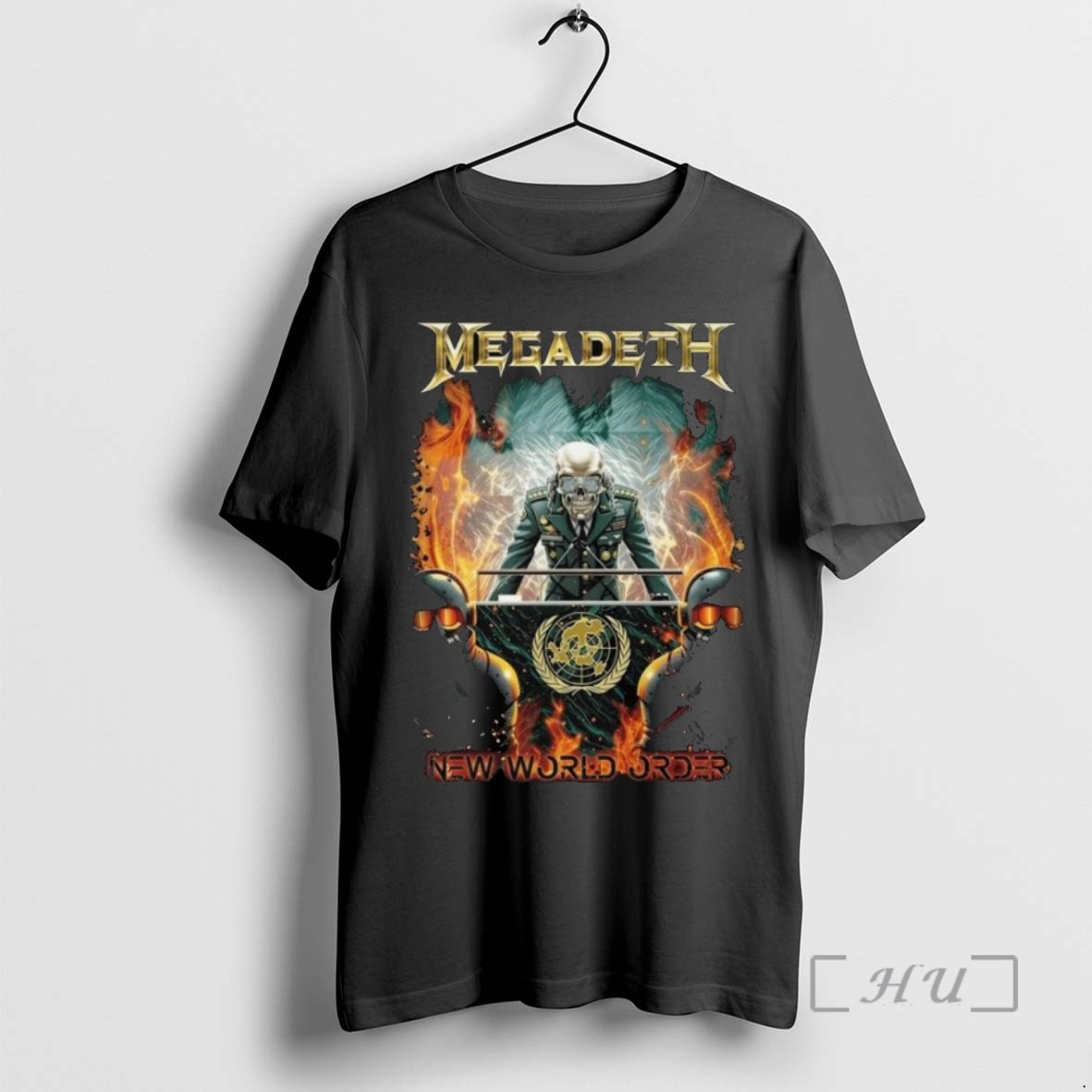 Officials Megadeth New World Order Long Sleve T Shirt Sweater Hoodie