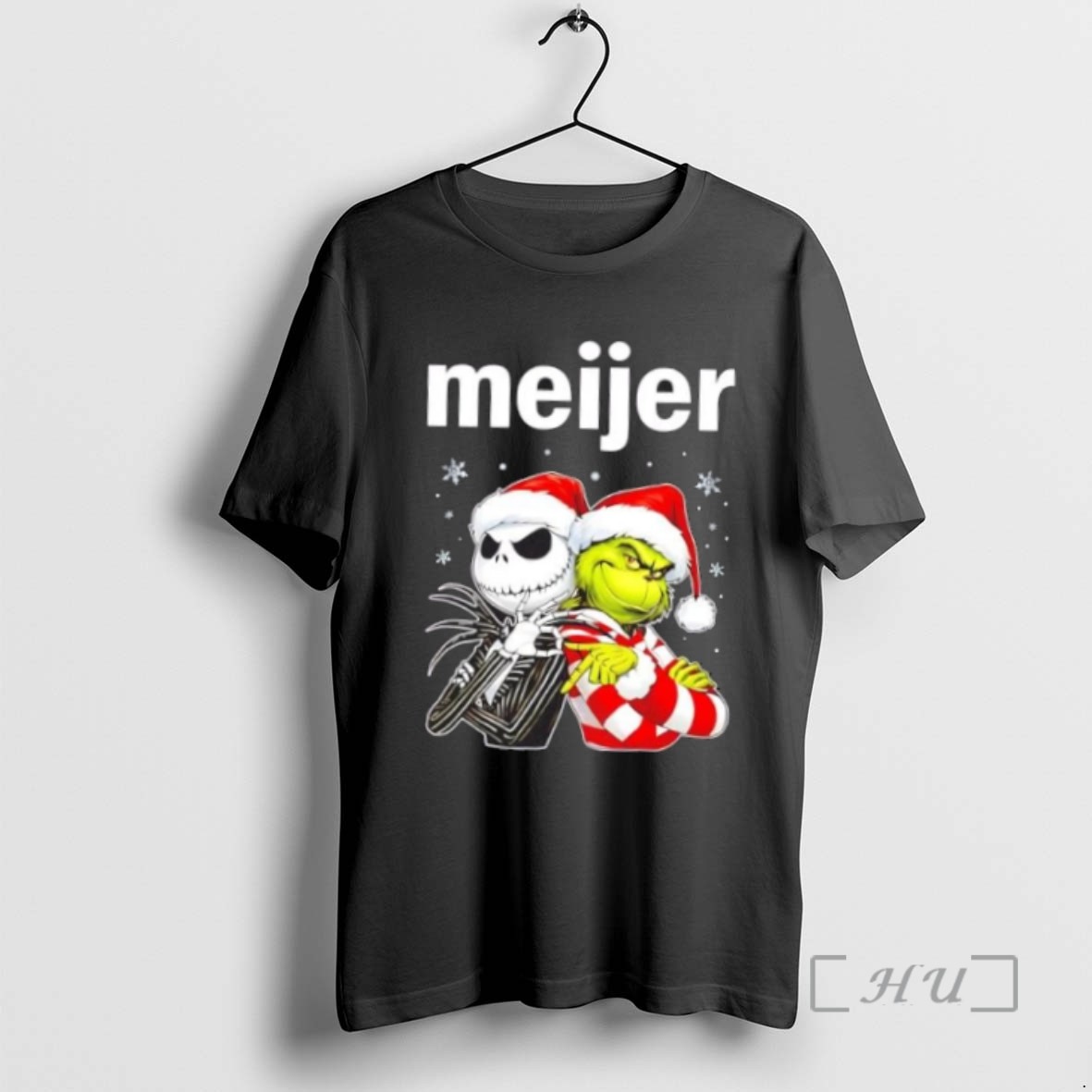 Officials Meijer X Jack Skellington And Grinch Six Seven Merry Christmas Tee Shirt Sweater Hoodie