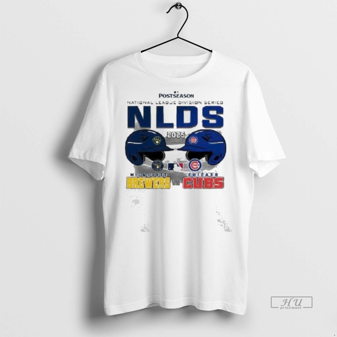 Officials Milwaukee Brewers Vs Chicago Cubs 2025 Nlds Mlb National League Division Series Tee Shirt Sweater Hoodie