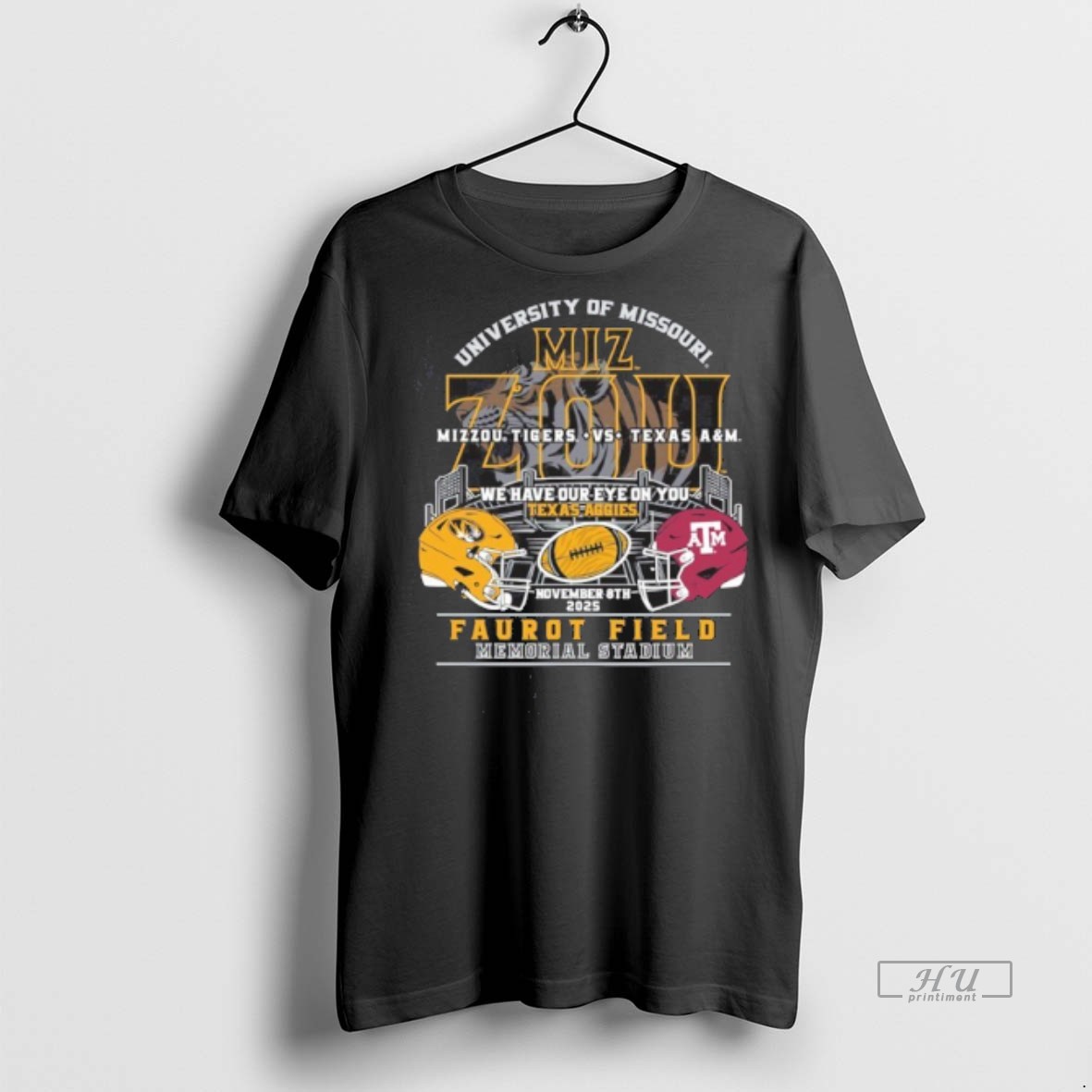 Officials Mizzou Tigers Game Day Vs Texas Am Aggies 2025 Tee Shirt Sweater Hoodie 1