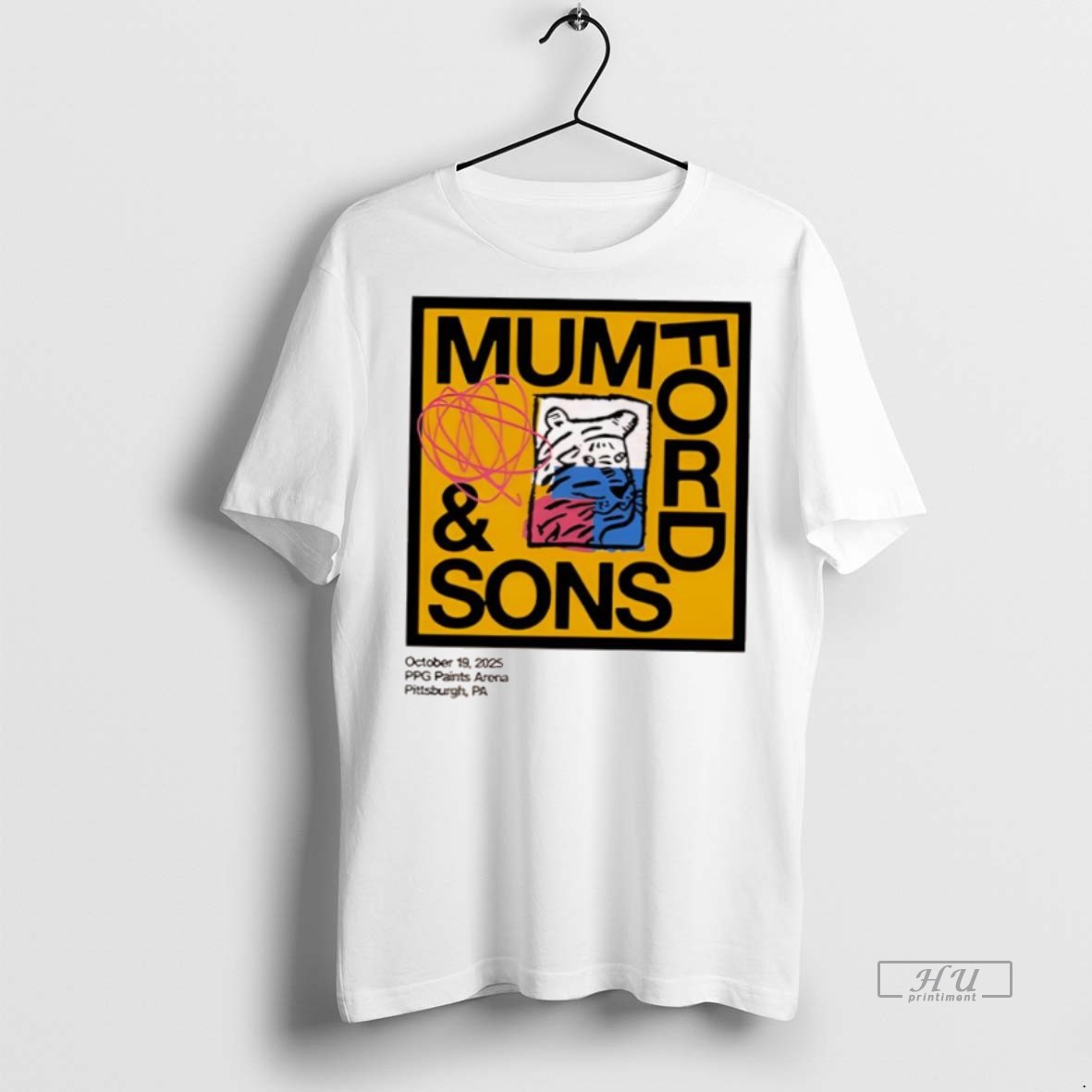 Officials Mumford Sons Ppg Paints Arena Pittsburgh Pa October 19 2025 Graphic Tee Shirt Sweater Hoodie