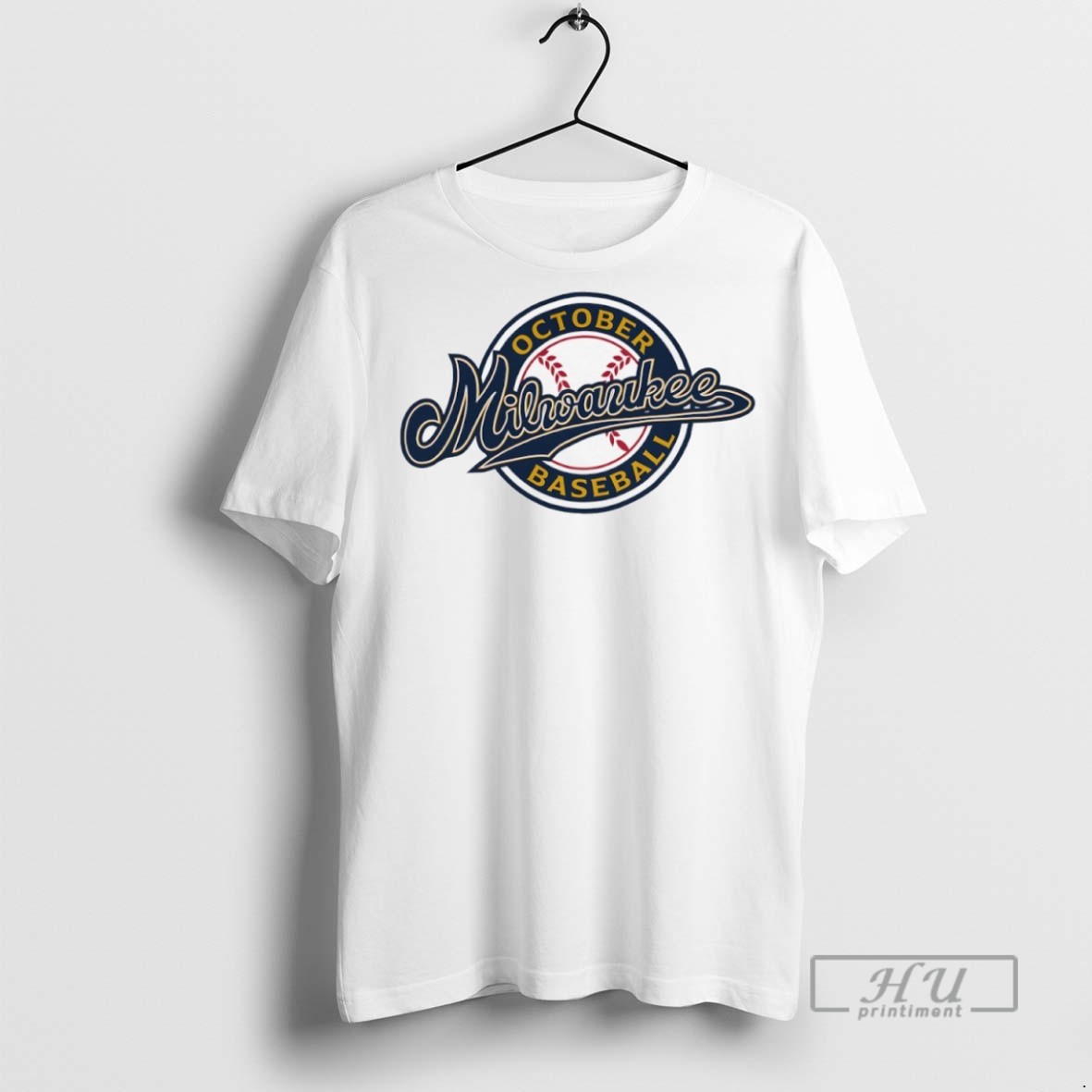 Officials October Baseball Milwaukee Brewers 2025 Logo T Shirt Sweatshirt