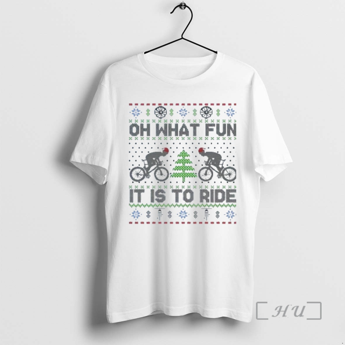 Officials Oh What Fun It Is To Ride Bicycle Ugly Christmas T Shirt Sweater Hoodie