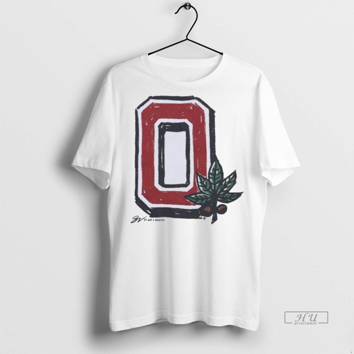 Officials Ohio State Buckeyes Heritage Block O Tee Shirt Sweater Hoodie