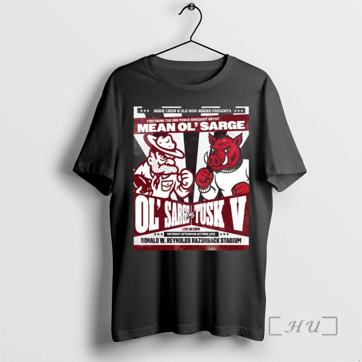 Officials Ol Sarge Vs Tusk V October 18th 2025 Donald W T Shirt Sweater Hoodie