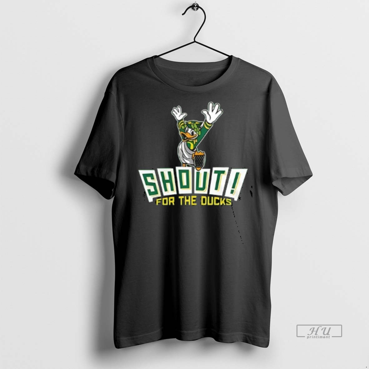 Officials Oregon Ducks Shout For The Ducks Mascot Tee Shirt Sweater Hoodie
