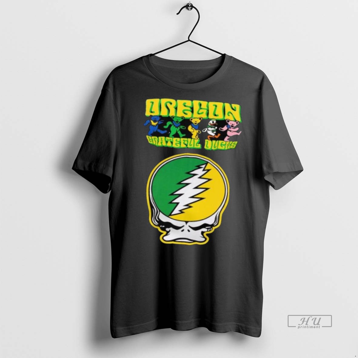 Officials Oregon Ducks X Grateful Dead Celebrating Long Sleve Tee Shirt Sweater Hoodie 1