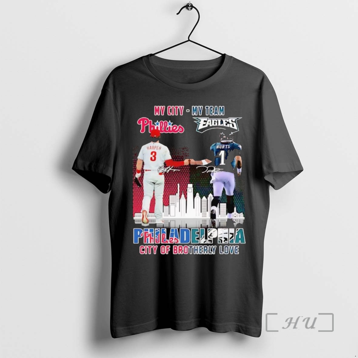 Officials Philadelphia Sport My City My Team City Of Brotherly Love Phillies Eagles Shirts Sweater Hoodie