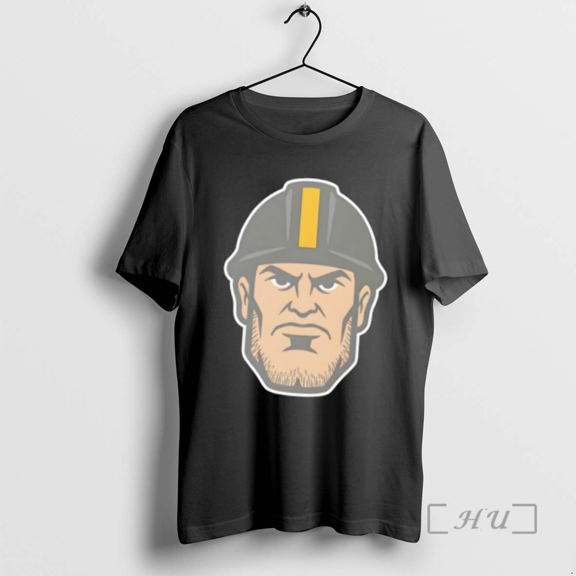 Officials Pittsburgh Steelers Steel Head Adult Logo Tee Sweater Hoodie