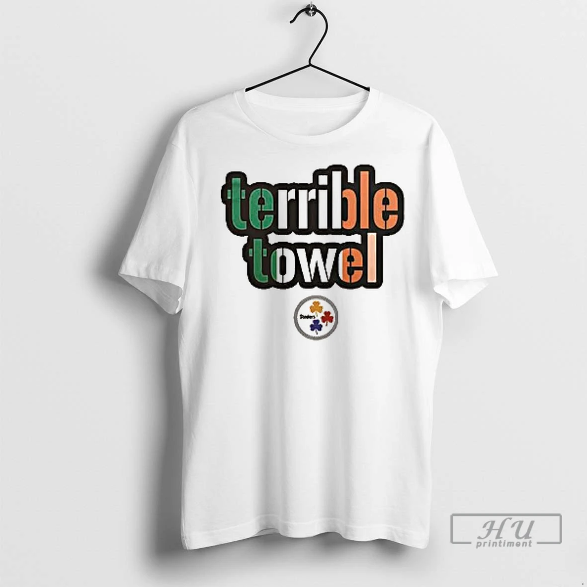 Officials Pittsburgh Steelers Terrible Towel 2025 Ireland 2 Sided T Shirts Sweatshirt