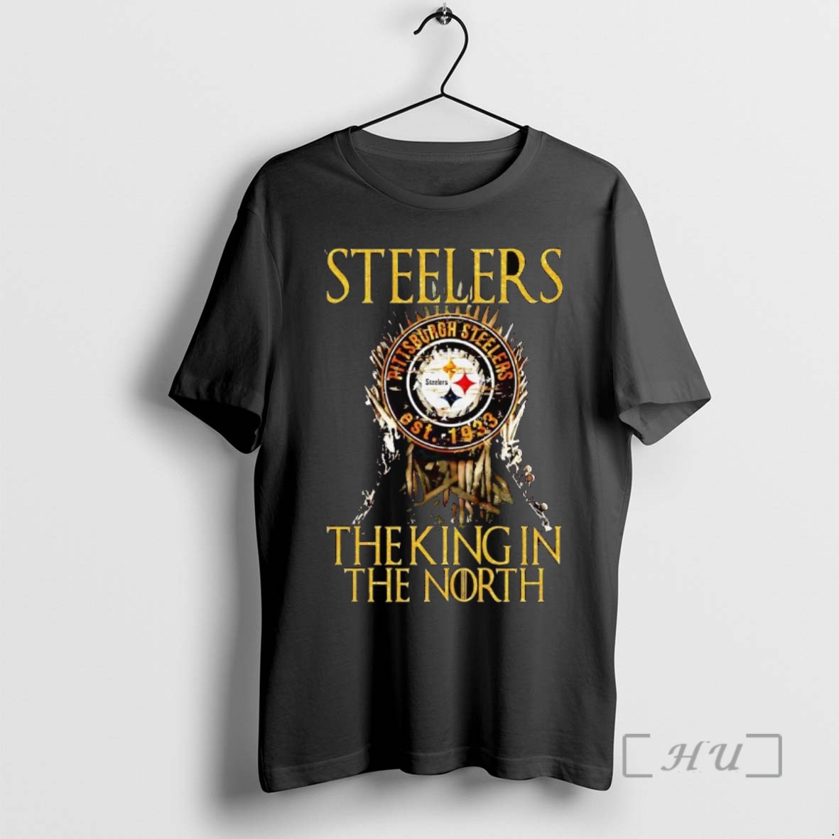 Officials Pittsburgh Steelers Thrones The King Of The North T Shirt Sweater Hoodie
