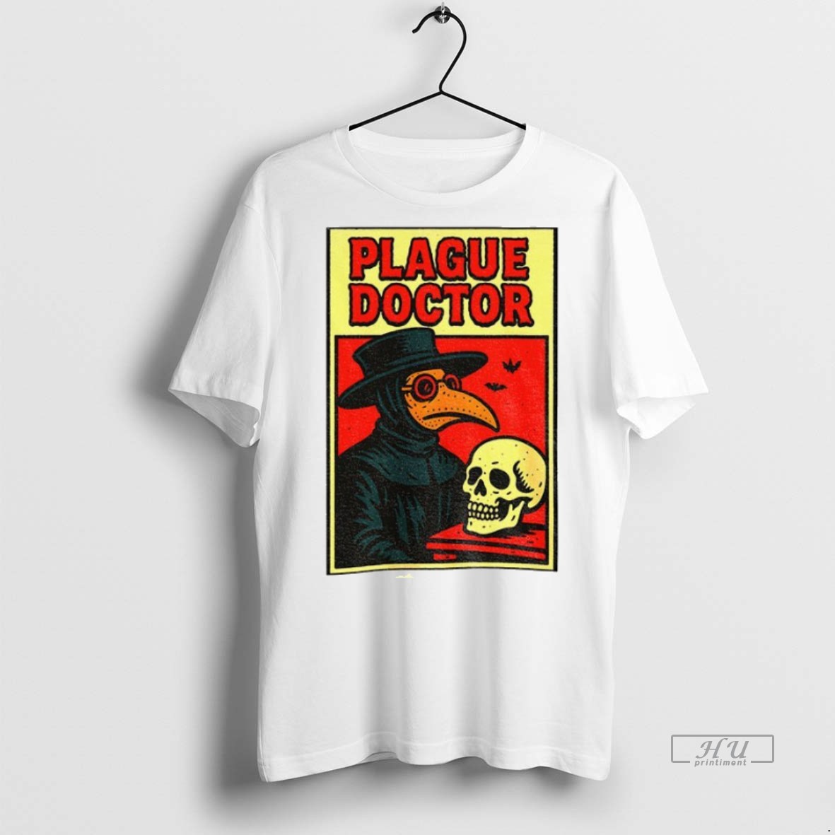 Officials Plague Doctor Spooky Mask Comic Style Gothic Horror Halloween Premium Tee Shirt Sweater Hoodie