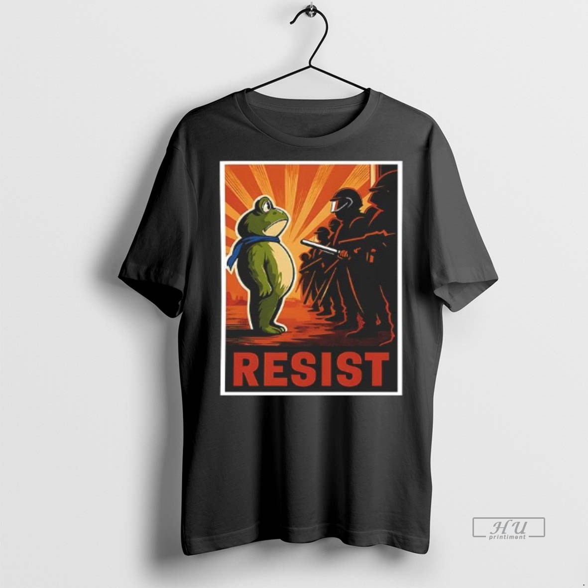 Officials Portland Frog Protest Resist Tee Shirt Sweater Hoodie 2