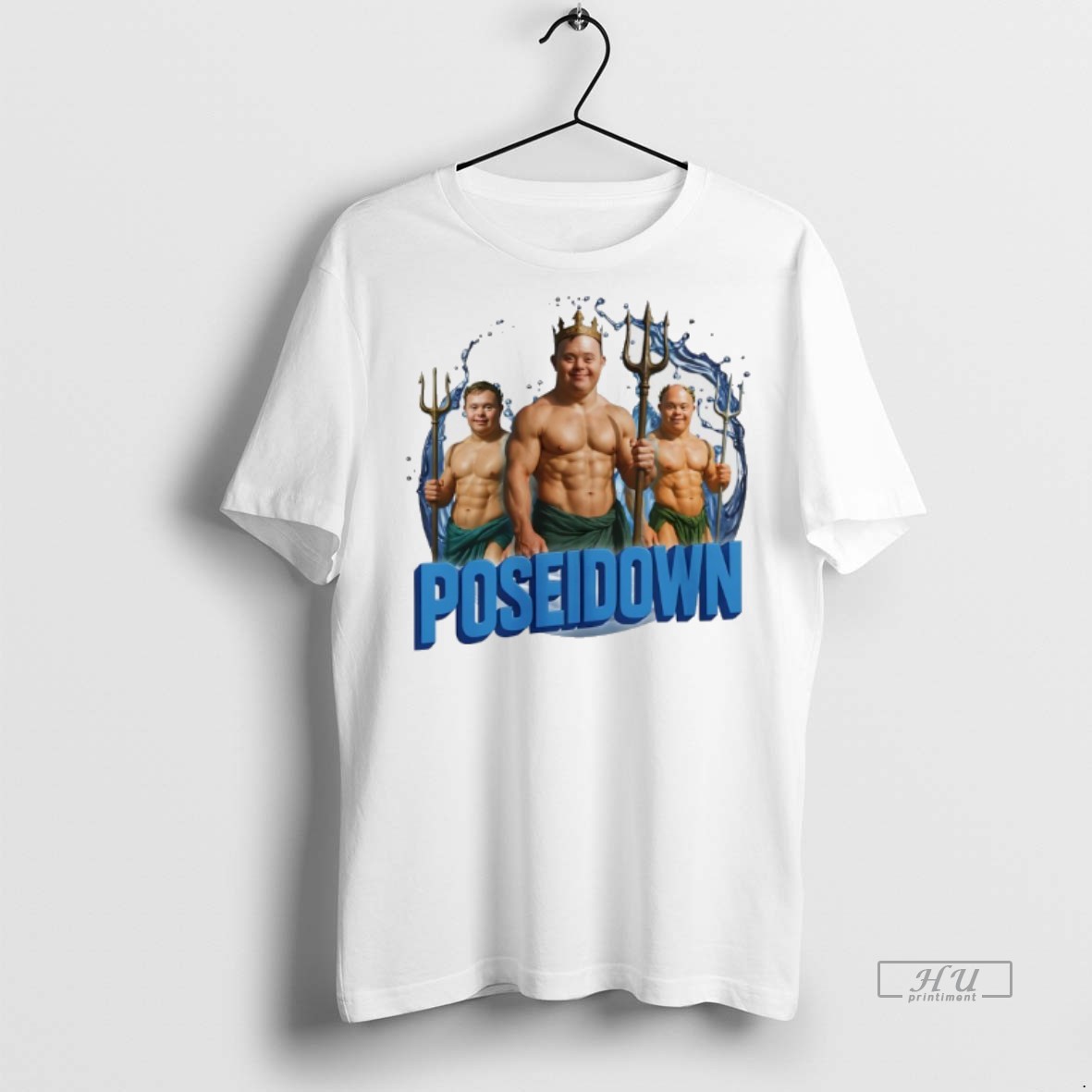 Officials Poseidown Down Syndrome Trident Tee Shirt Sweater Hoodie