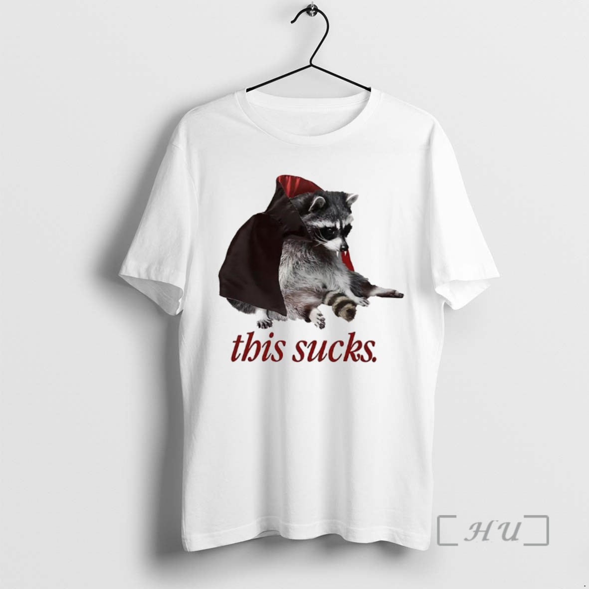 Officials Raccoon This Sucks Vampire Halloween Tee Sweater Hoodie