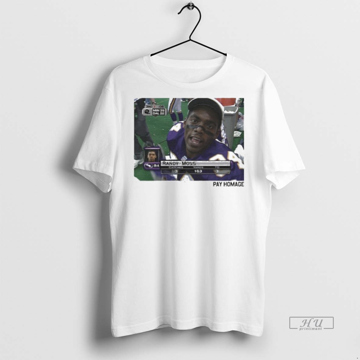 Officials Randy Moss Minnesota Vikings Pay Homage Tee Shirt Sweater Hoodie