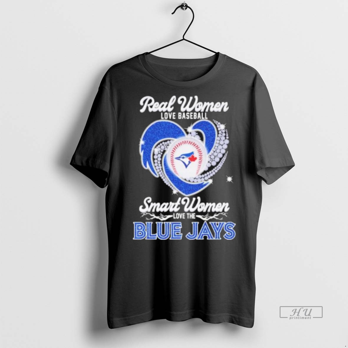 Officials Real Women Love Baseball Smart Women Love The Blue Jays Diamond T Shirt Sweater Hoodie