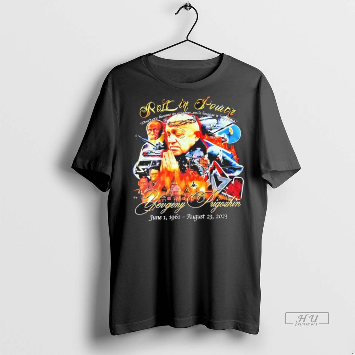 Officials Rest In Power Yevgeny Prigozhin 1961 2023 Tee Shirt Sweater Hoodie