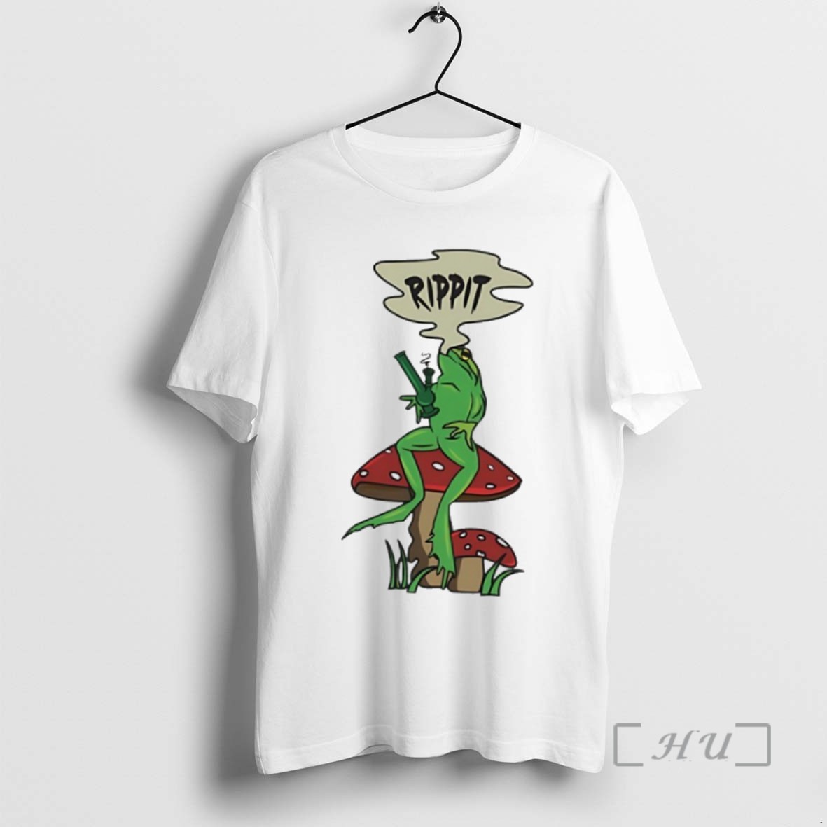Officials Rippit Frog Smoking Weed T Shirt Sweater Hoodie