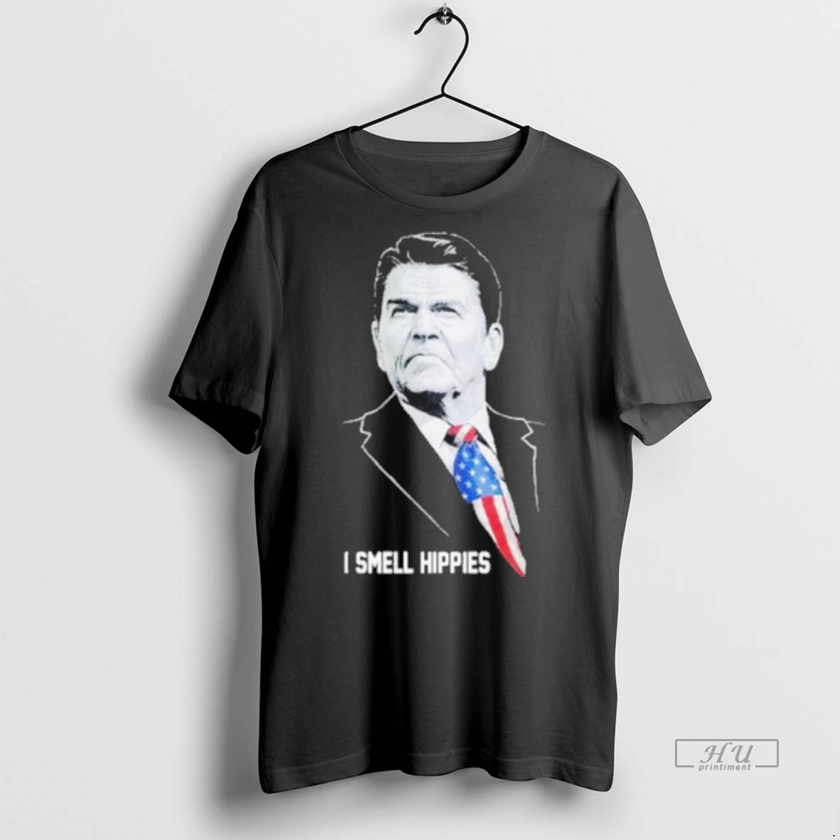Officials Ronald Reagan I Smell Hippies Tee Shirt Sweater Hoodie