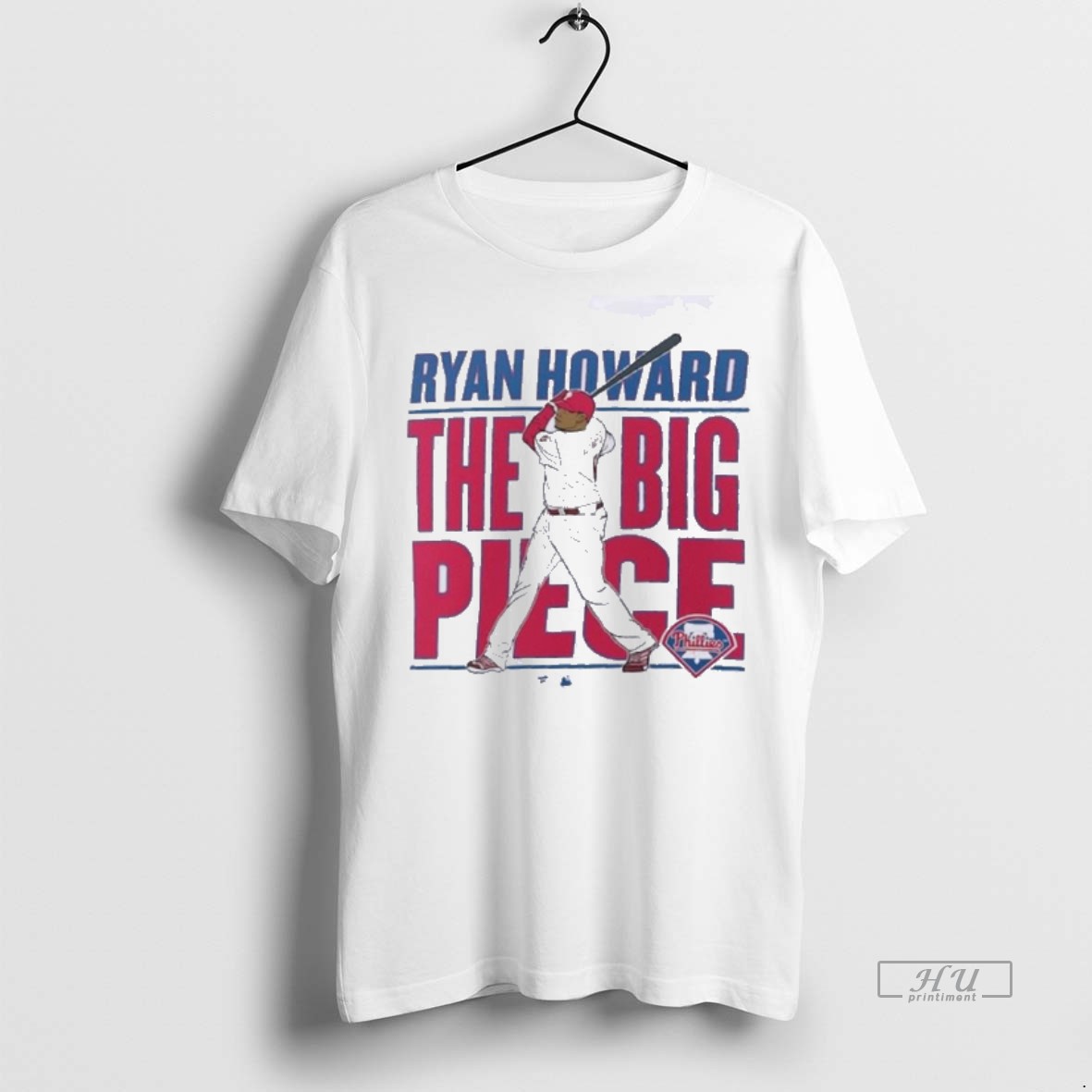 Officials Ryan Howard Philadelphia Phillies The Big Piece Player Tee Shirt Sweater Hoodie
