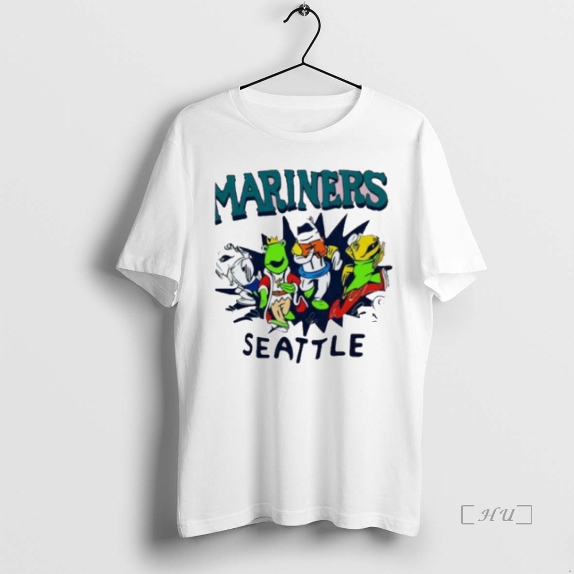 Officials Salmon Run Mariners Seattle Mascots T Shirts Sweater Hoodie
