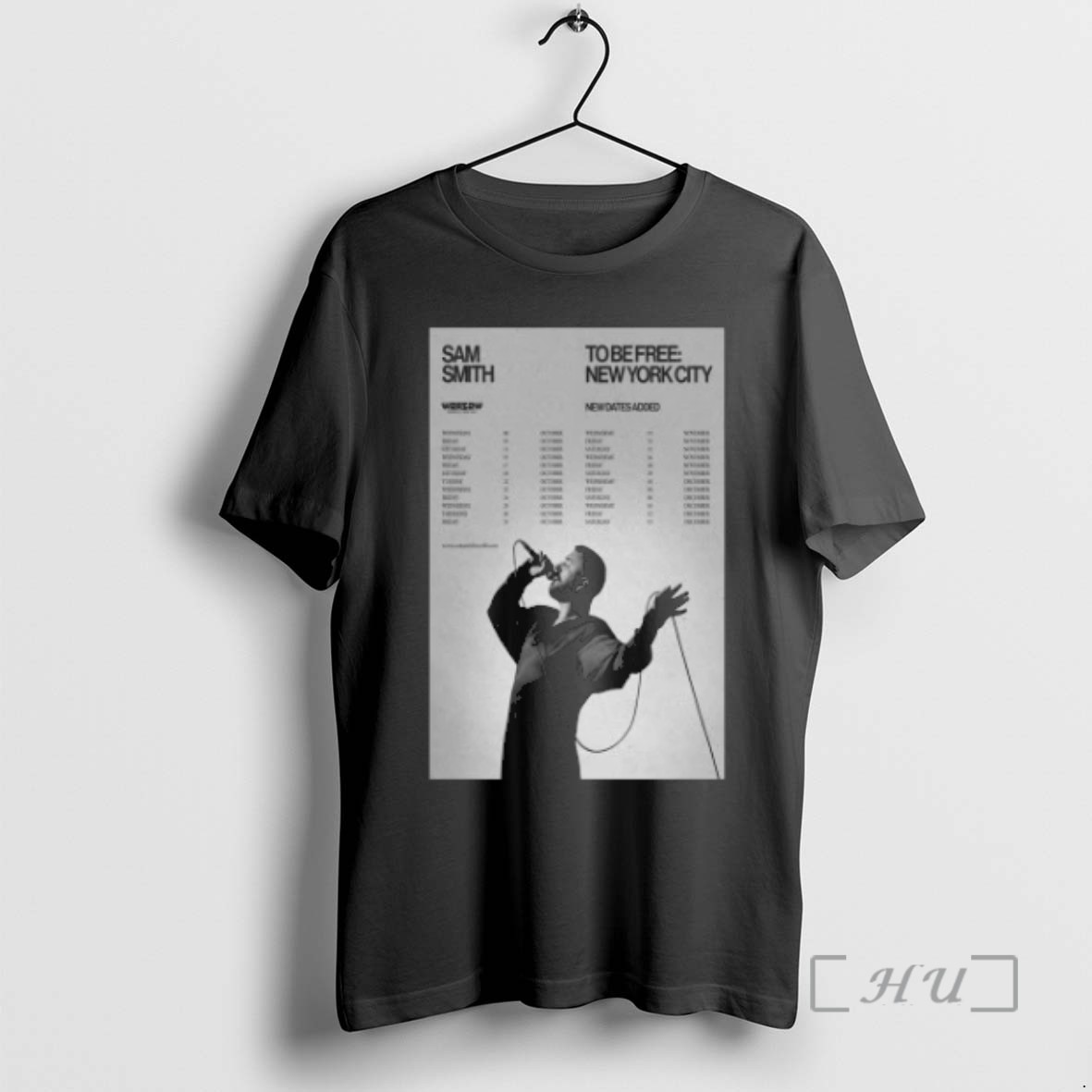 Officials Sam Smith To Be Free New York City 2025 Tour Tee Shirt Sweater Hoodie