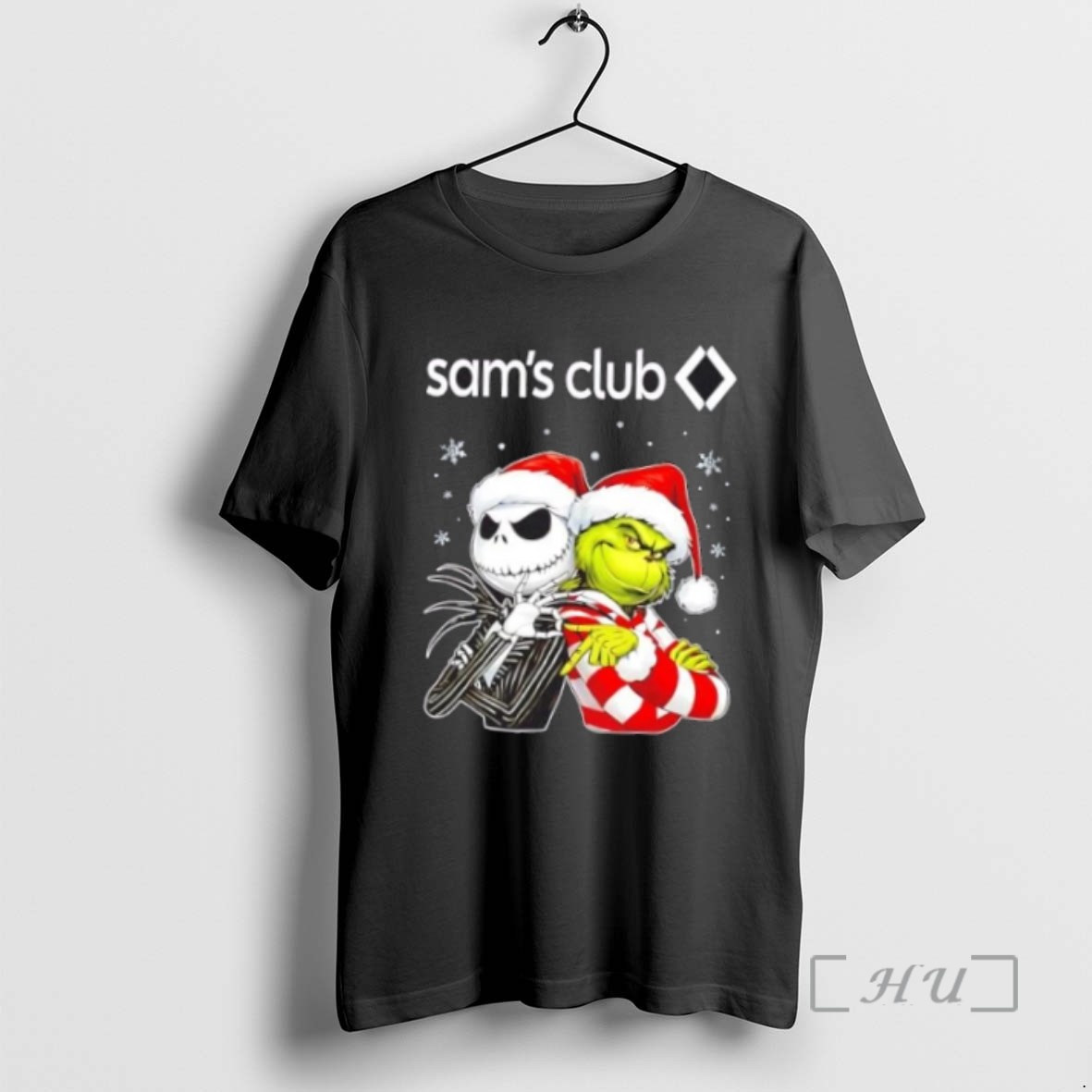 Officials Sams Club X Jack Skellington And Grinch Six Seven Merry Christmas Tee Shirt Sweater Hoodie