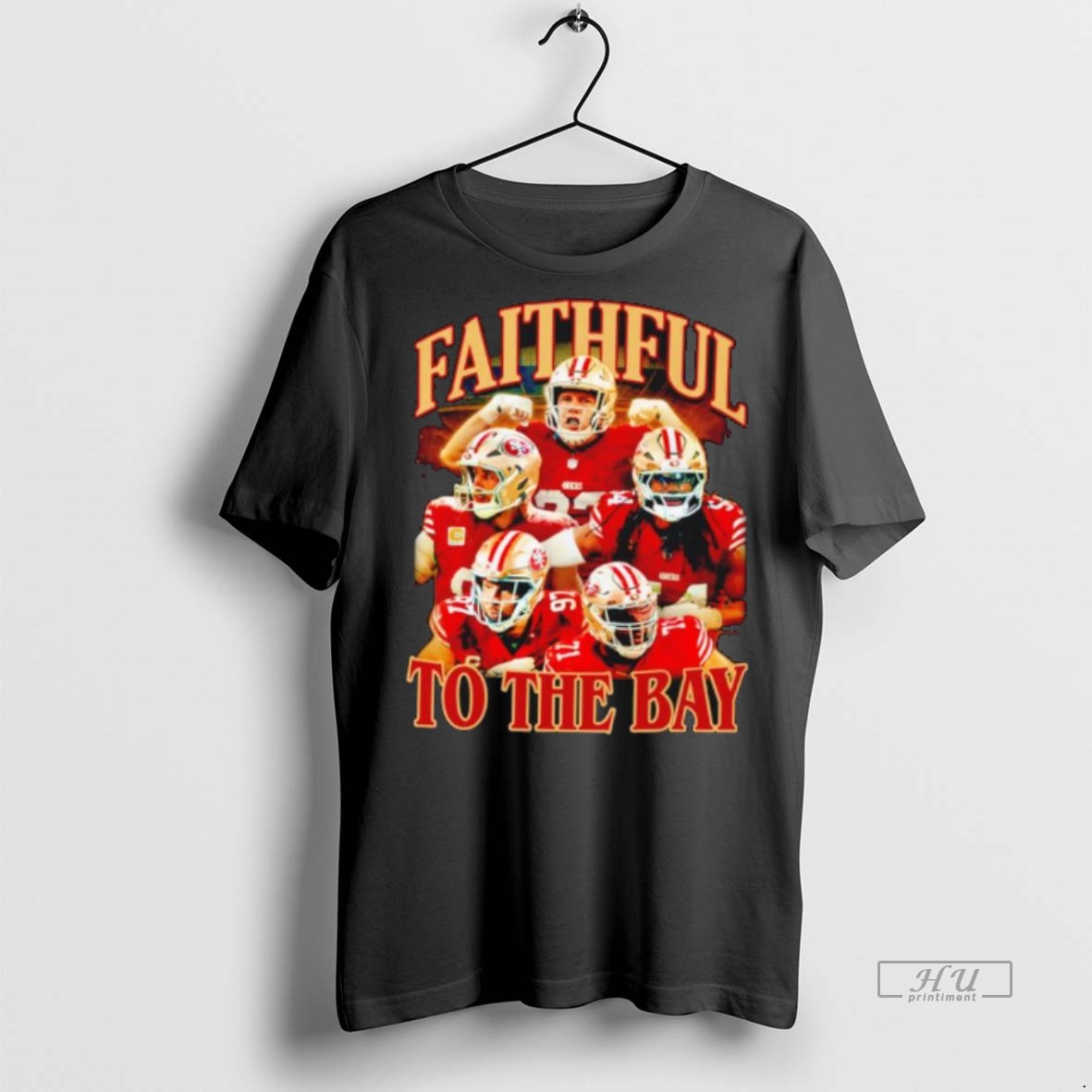 Officials San Francisco 49ers Nfl Faithful To The Bay Graphic Tee Shirt Sweater Hoodie