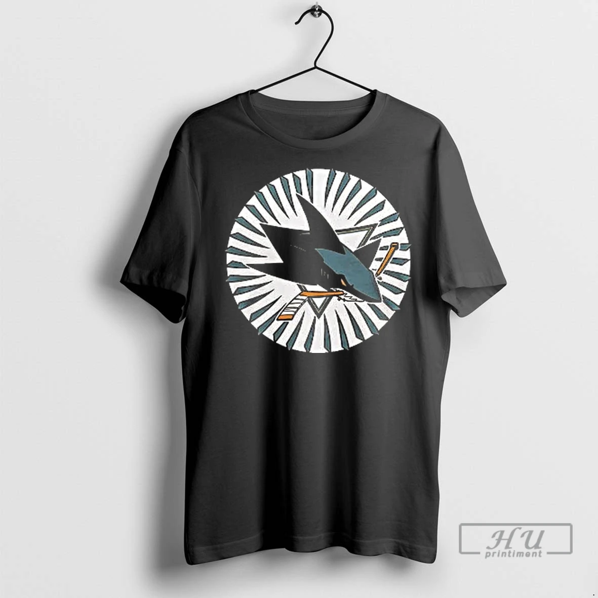 Officials San Jose Sharks 365 Center Ice 2 Sided T Shirt Sweatshirt