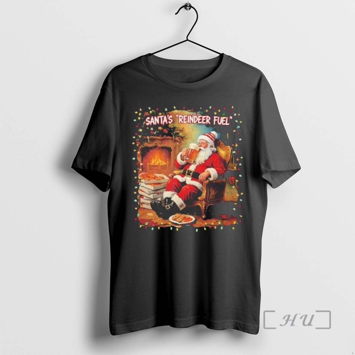 Officials Santas Reindeer Fuel Christmas Tee Shirt Sweater Hoodie