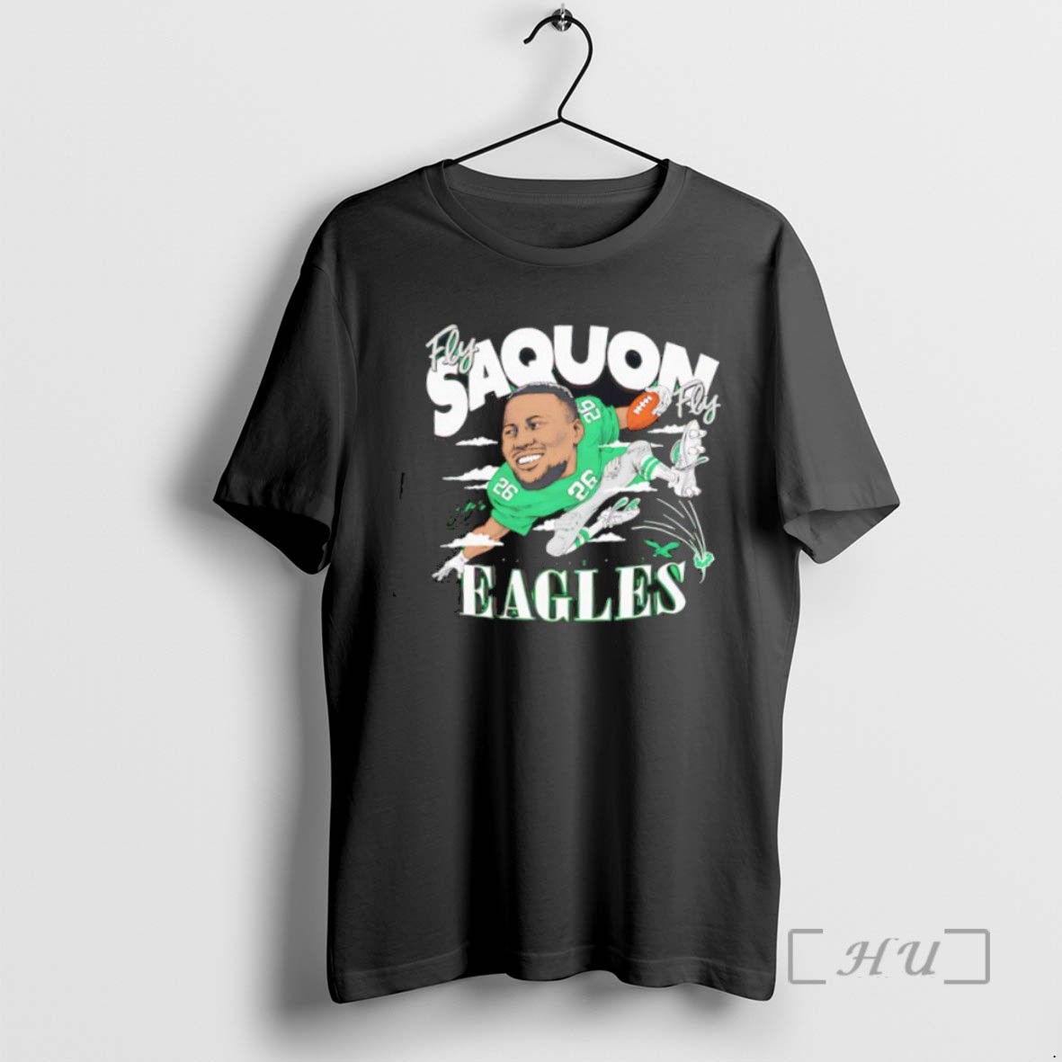 Officials Saquon Barkley Fly Philadelphia Eagles Homage Signature Tee Sweater Hoodie