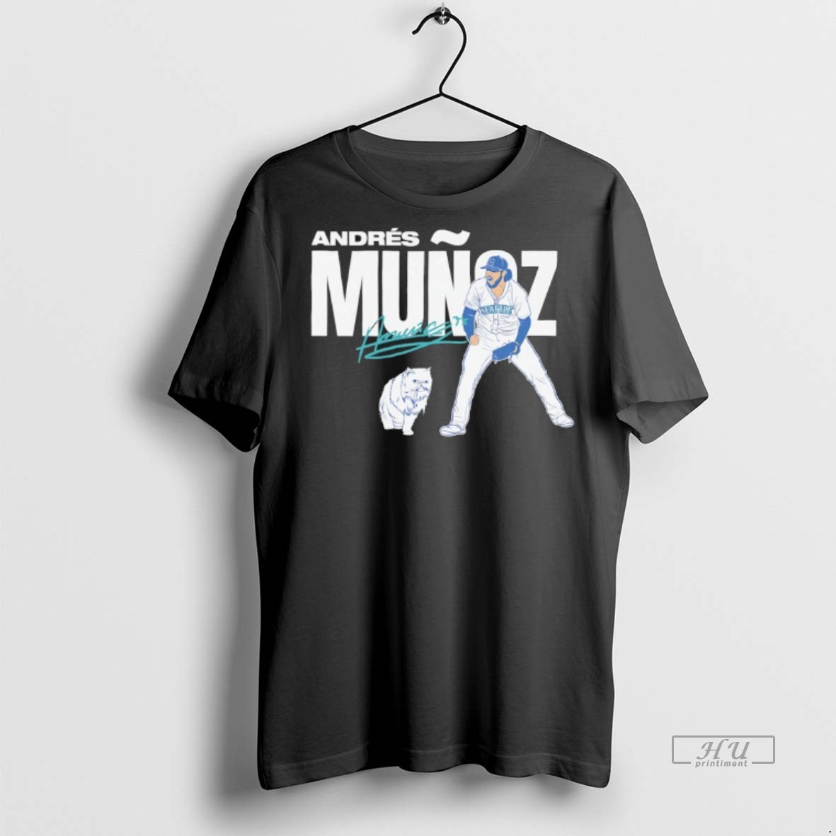 Officials Seattle Mariners Baseball Andres Munoz Matilda Signature Tee Shirt Sweater Hoodie