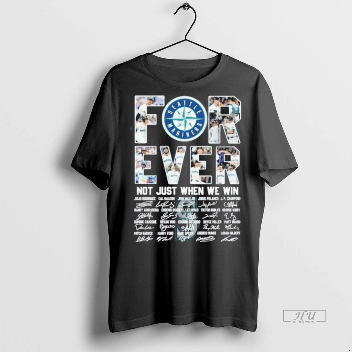Officials Seattle Mariners Forever Not Just When We Win Signature Tee Shirt Sweater Hoodie
