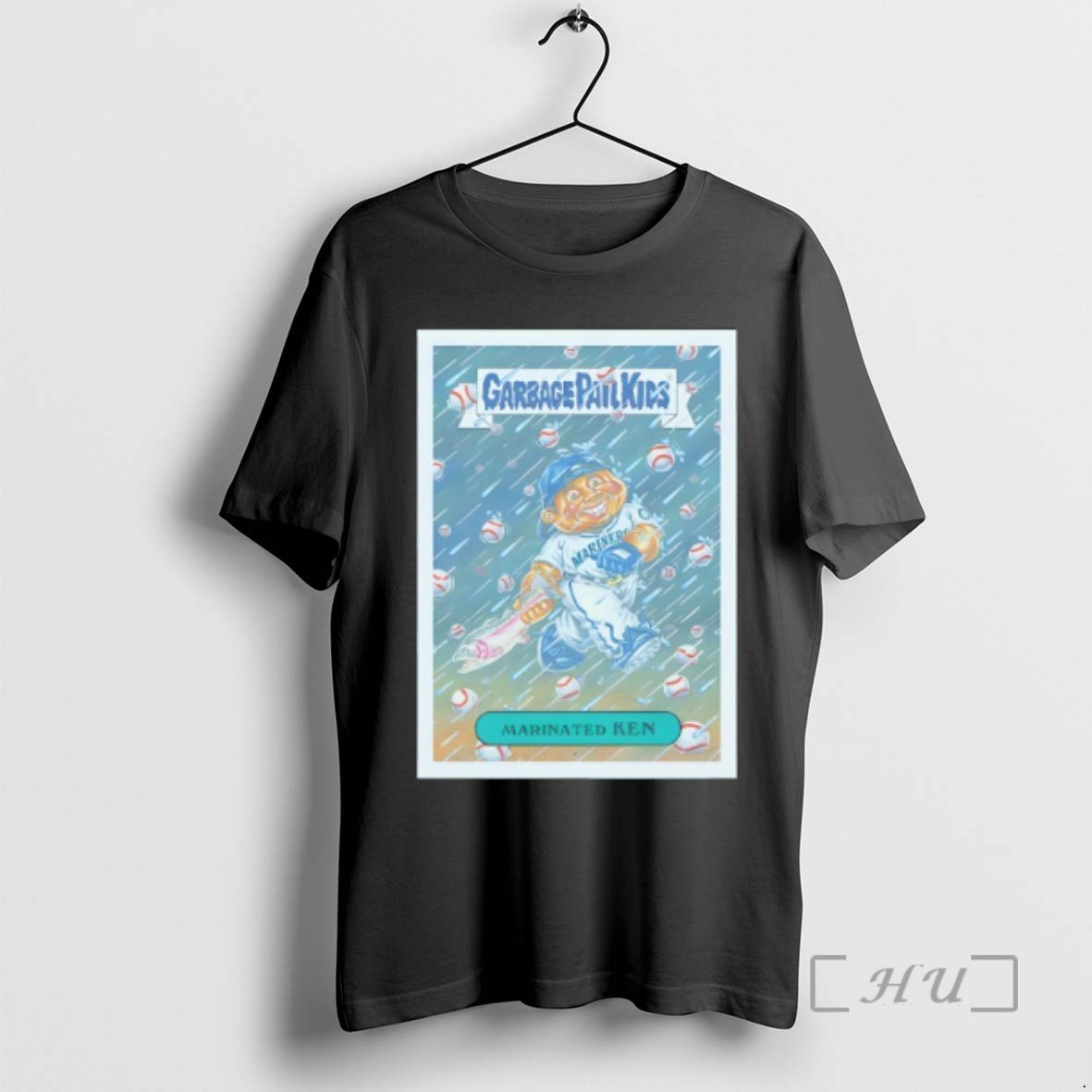 Officials Seattle Mariners Garbage Pail Kids Mariners Marinated Ken Baseball Tee Sweater Hoodie