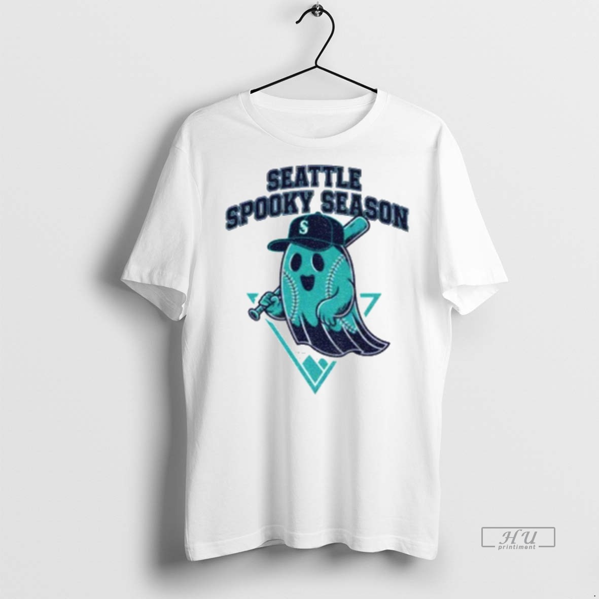 Officials Seattle Mariners Seattle Spooky Season Ghost Halloween Tee Shirt Sweater Hoodie
