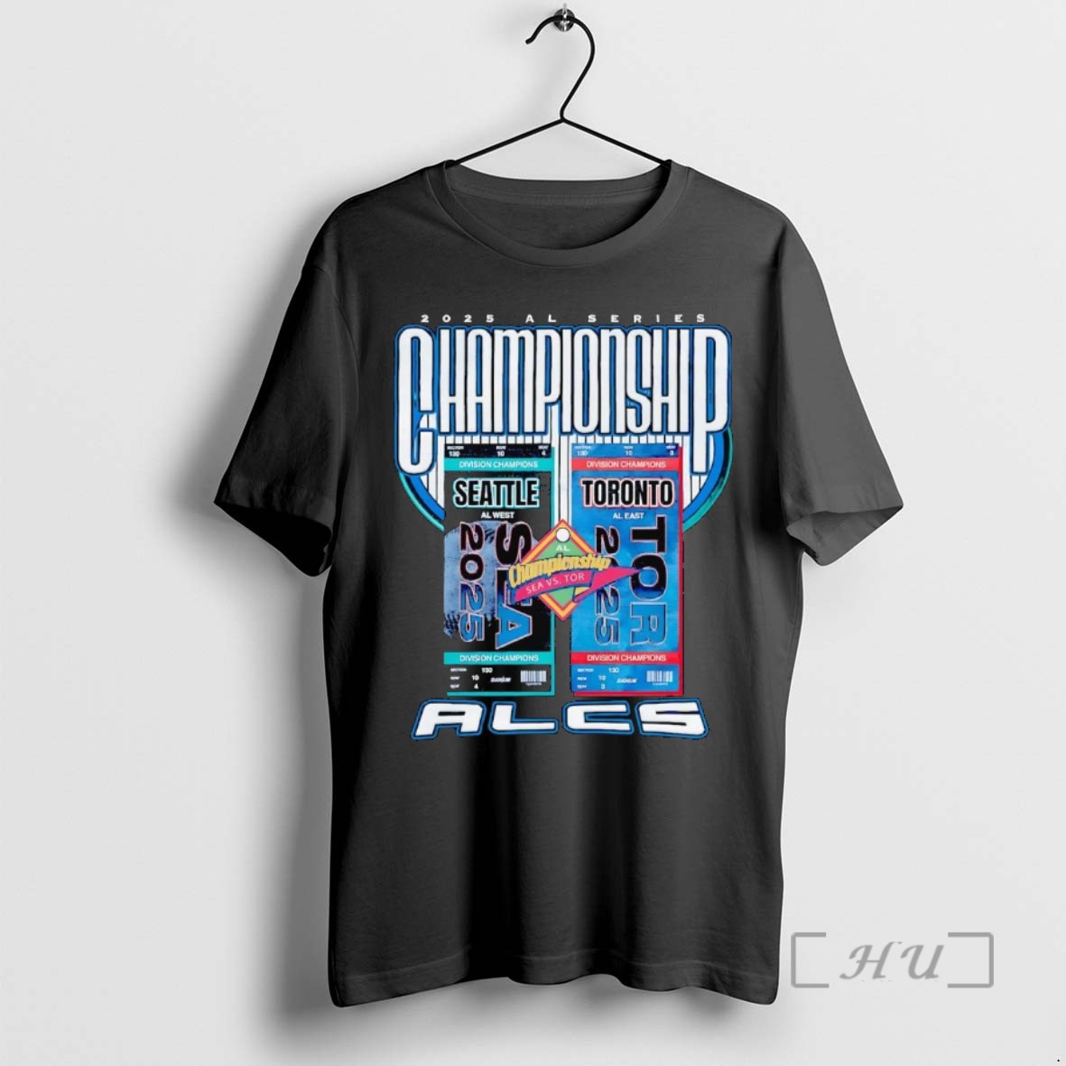 Officials Seattle Mariners Vs Toronto Blue Jays 2025 Al Series Championship Matchup Tee Shirt Sweater Hoodie