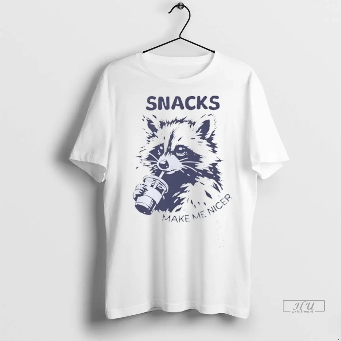 Officials Snacks Make Me Nicer Raccoon T Shirts Sweatshirt