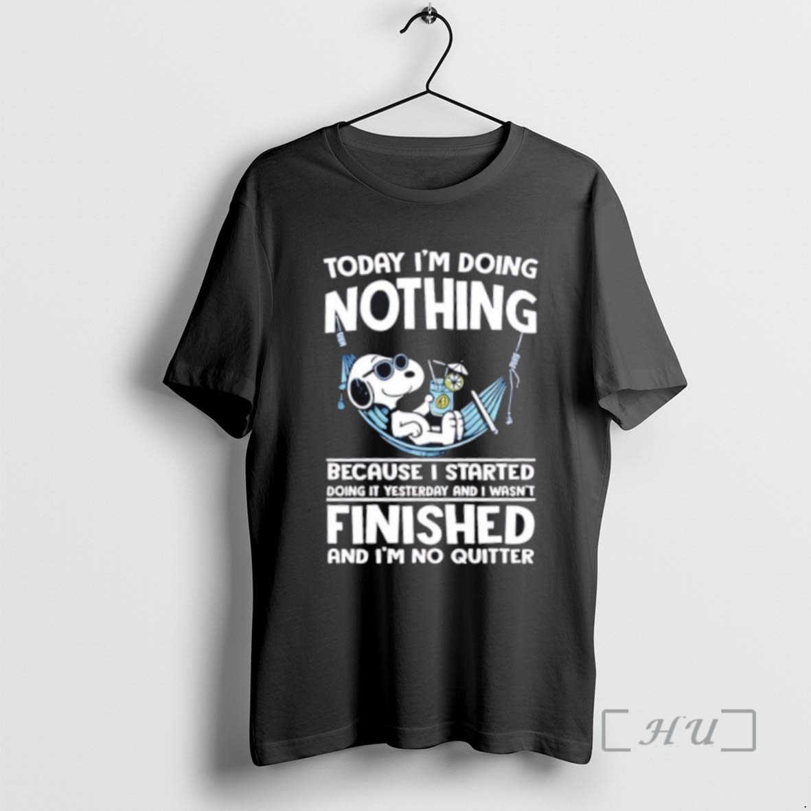 Officials Snoopy Today Im Doing Nothing Because I Started Doing It Yesterday And I Wasnt Finished Tee Sweater Hoodie