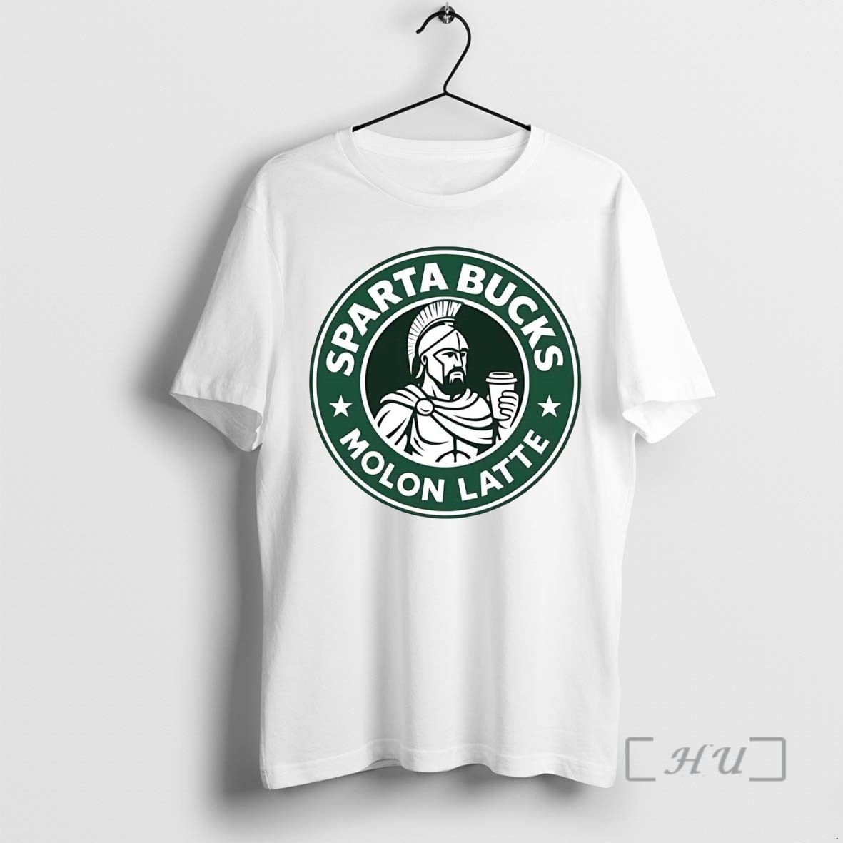Officials Sparta Bucks Molon Latte Starbucks Parody T Shirt Sweater Hoodie