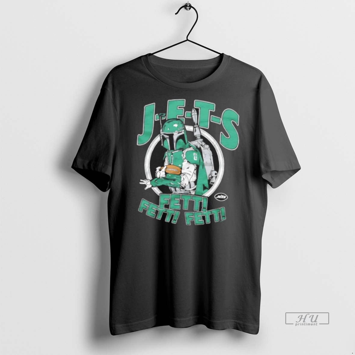 Officials Star Wars Dark Side Boba Fett X New York Jets Fett Fett Fett Tee Shirt Sweater Hoodie