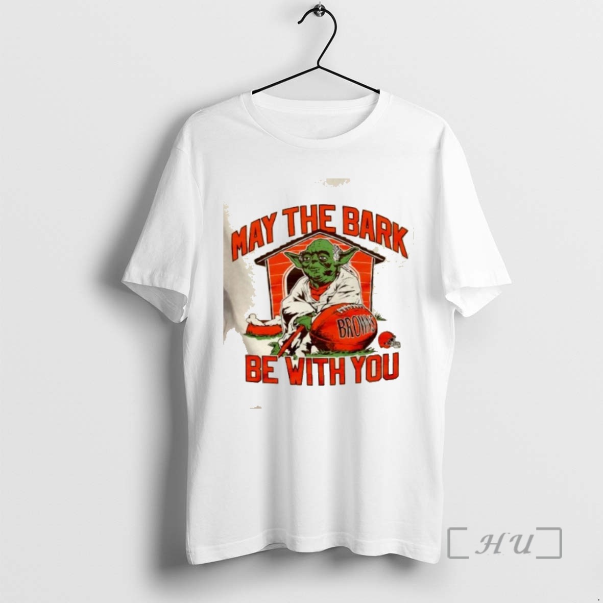 Officials Star Wars May The Bark Be With You Cleveland Browns Football T Shirt Sweater Hoodie
