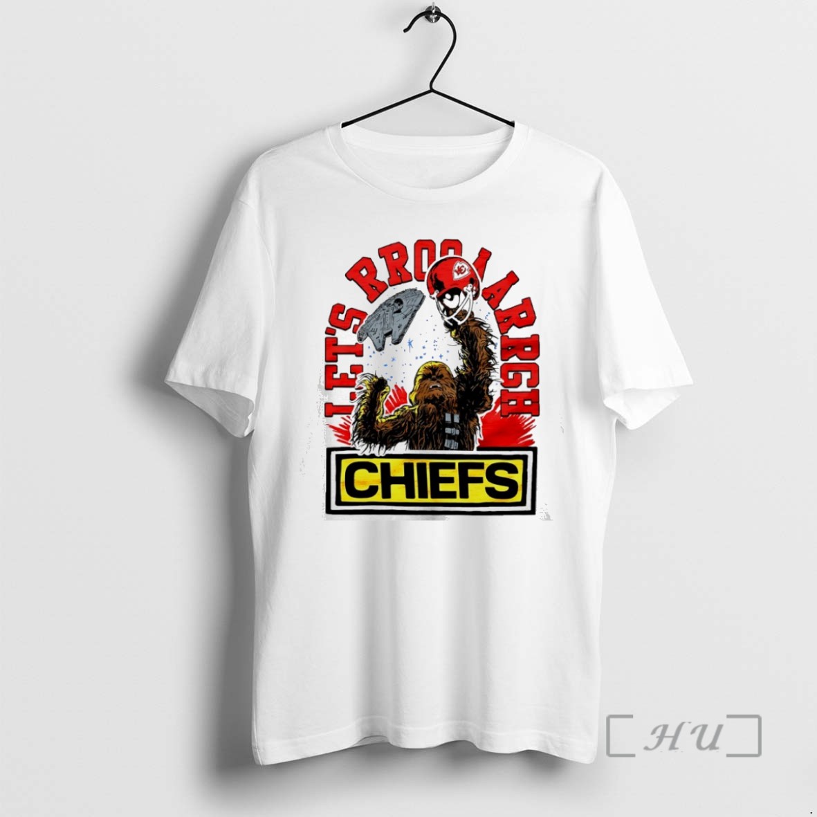 Officials Star Wars X Kansas City Chiefs Chewbacca Lets Rrooaarrgh Shirts Sweater Hoodie
