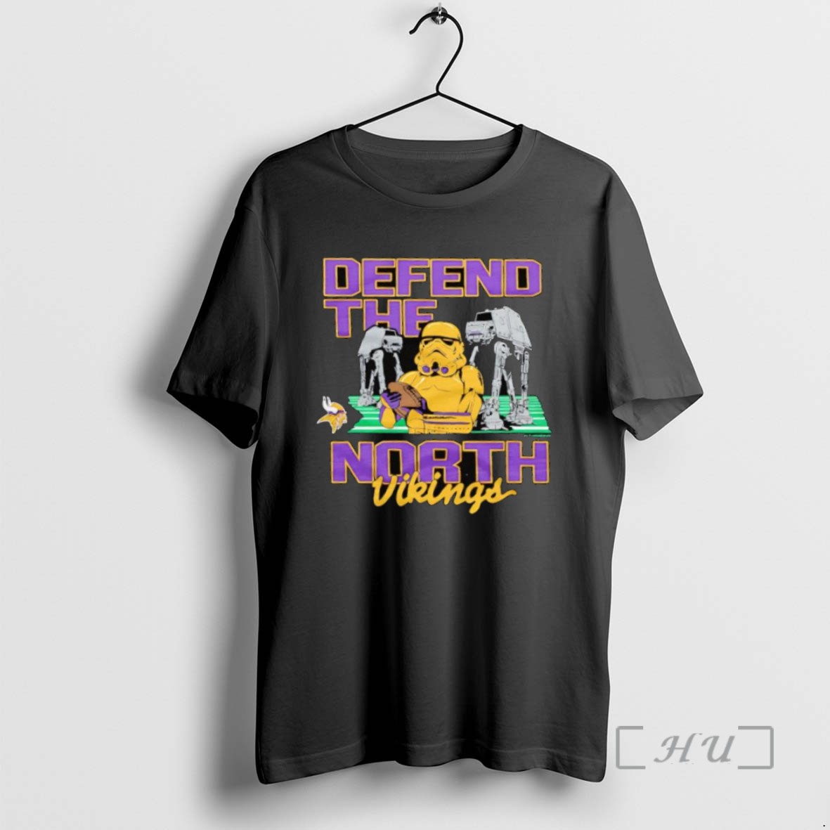 Officials Star Wars X Minnesota Vikings Stormtrooper At At Defend The North T Shirt Sweater Hoodie