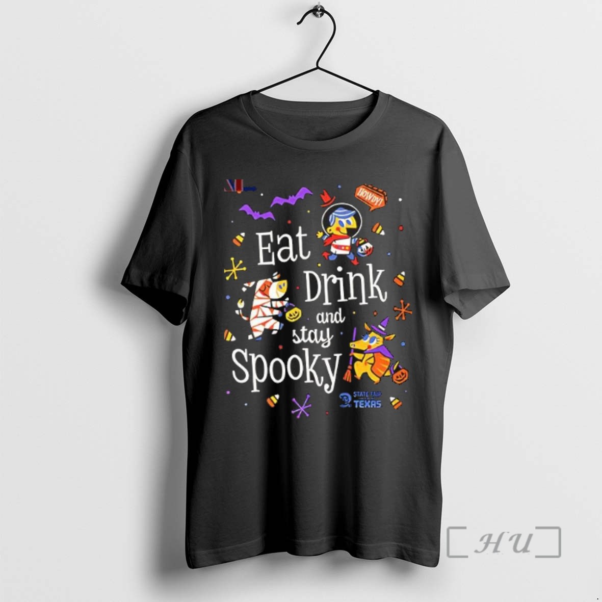 Officials State Fair Of Texas Halloween Mascots Tee Sweater Hoodie